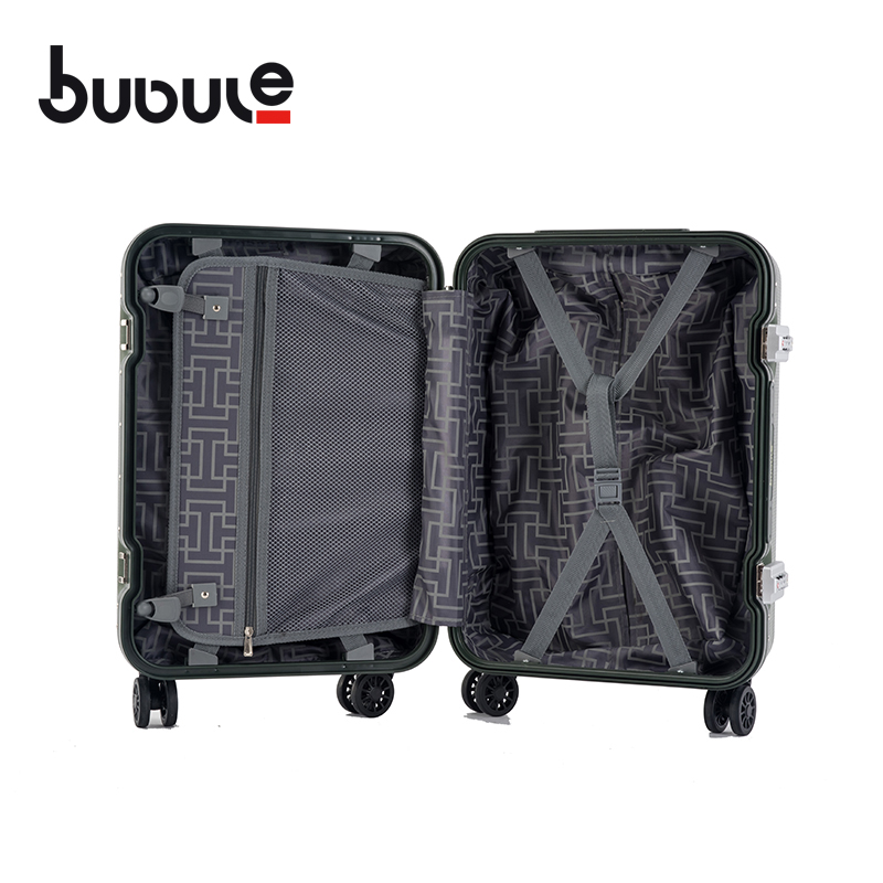 BUBULE APL01 24'' PP OEM Trolly Luggage Bags with TSA lock Spinner Suitcase with Universal Wheels