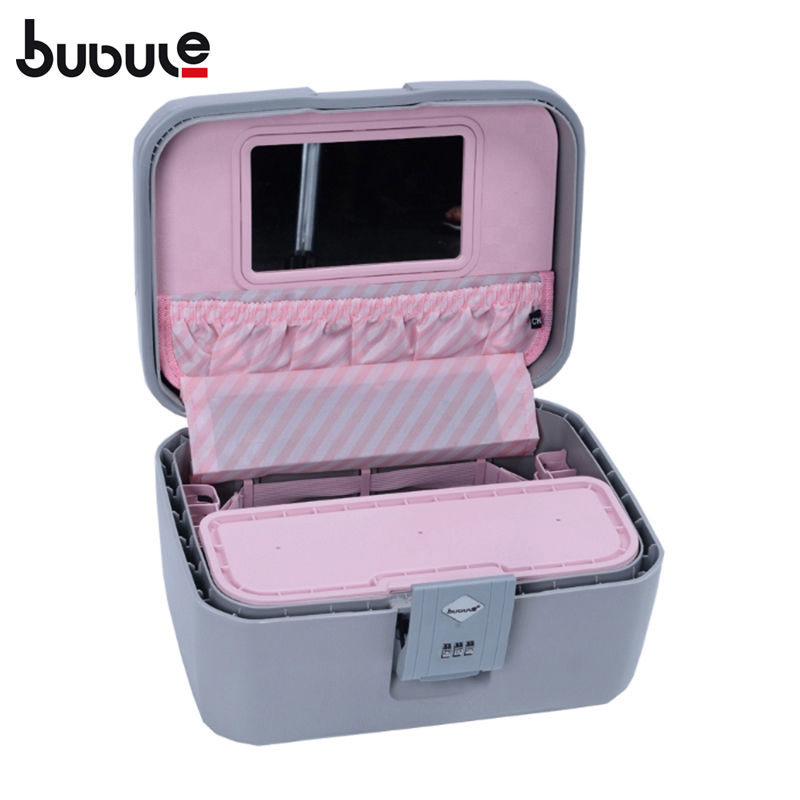 BUBULE 4pcs Classic Luggage Bag Set Carry on PP Travel Suitcases