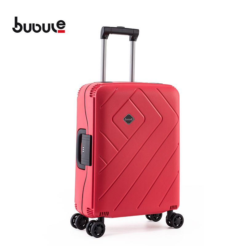 BUBULE EL 24'' PP Wheeled Trolley Luggage Customized Suitcase Bag For Travel