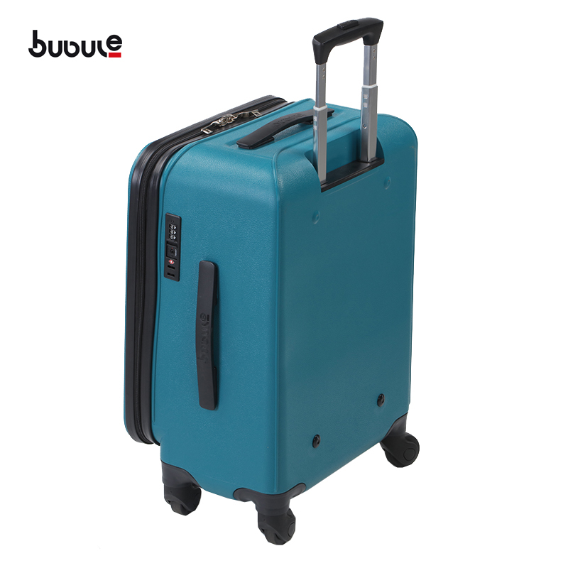 BUBULE PPL02B Manufacturer 4 PCS Zipper Travel Bag Luggage Sets PP Spinner Trolley Suitcase