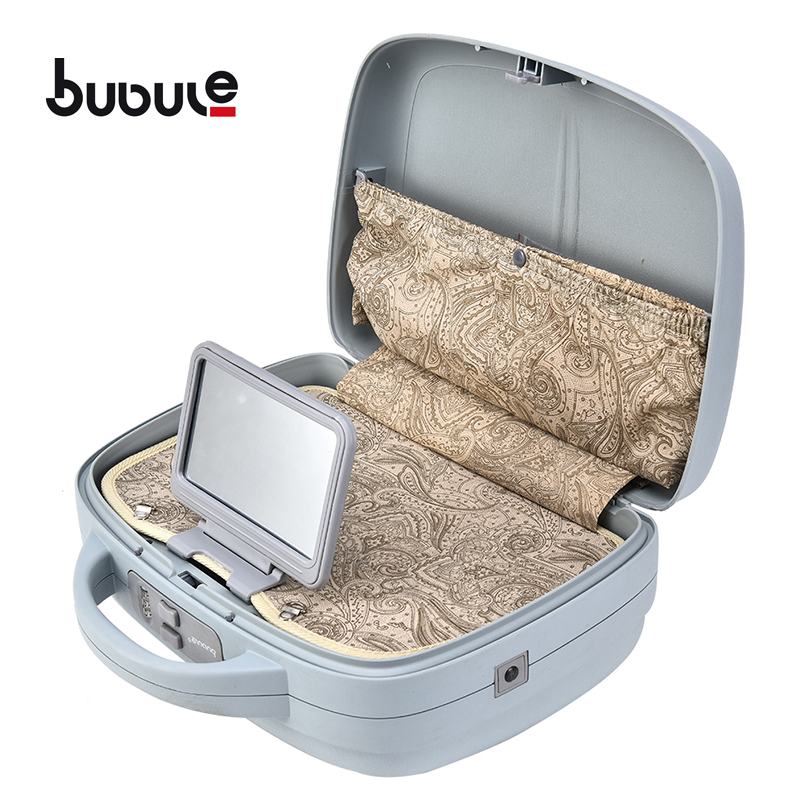 BUBULE BC07 Fashionable 14" PP Cosmetic Box Makeup Case Bag for Travel