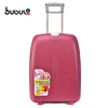 BUBULE 4pcs PP Travel Trolley Luggage Set Spinner Wheeled Suitcases