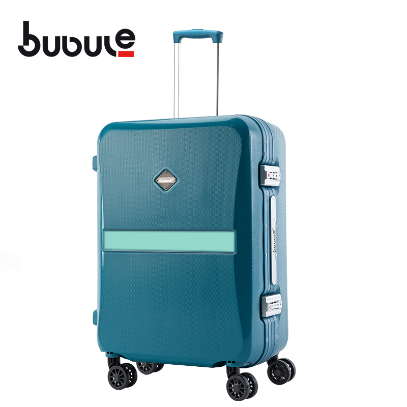 BUBULE 20'' Lock Trolly Luggage Bags Spinner Suitcase with Universal Wheels