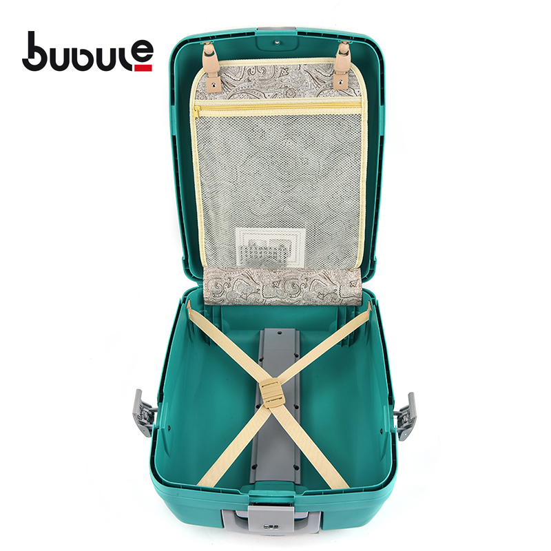 BUBULE 21'' Large Trolley Luggage Bag Aluminum Trolley Suitcase Trolley Suitcase with Universal 