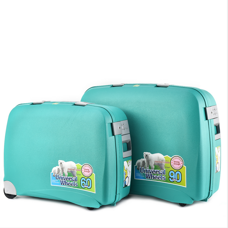 BUBULE 32'' 4 Wheel Spinner Case Traveling Luggage PP Travel And Shopping Luggage Lock Bags Cases