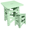 Bubule FDS FCS High Quality Portable Folding Table And ChairSave Space