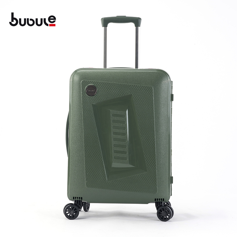 BUBULE 20'' Popular Spinner Lock Suitcase for Travel Wheeled Trolley Luggage