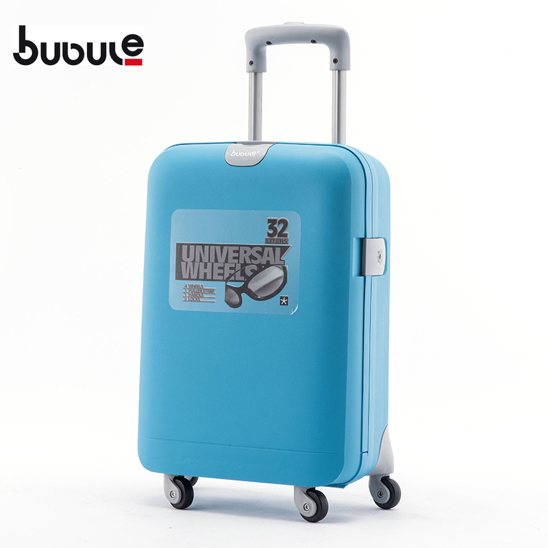 BUBULE Popular PP 4pcs Spinner Trolley Luggage Set Wheeled Suitcase for Travel