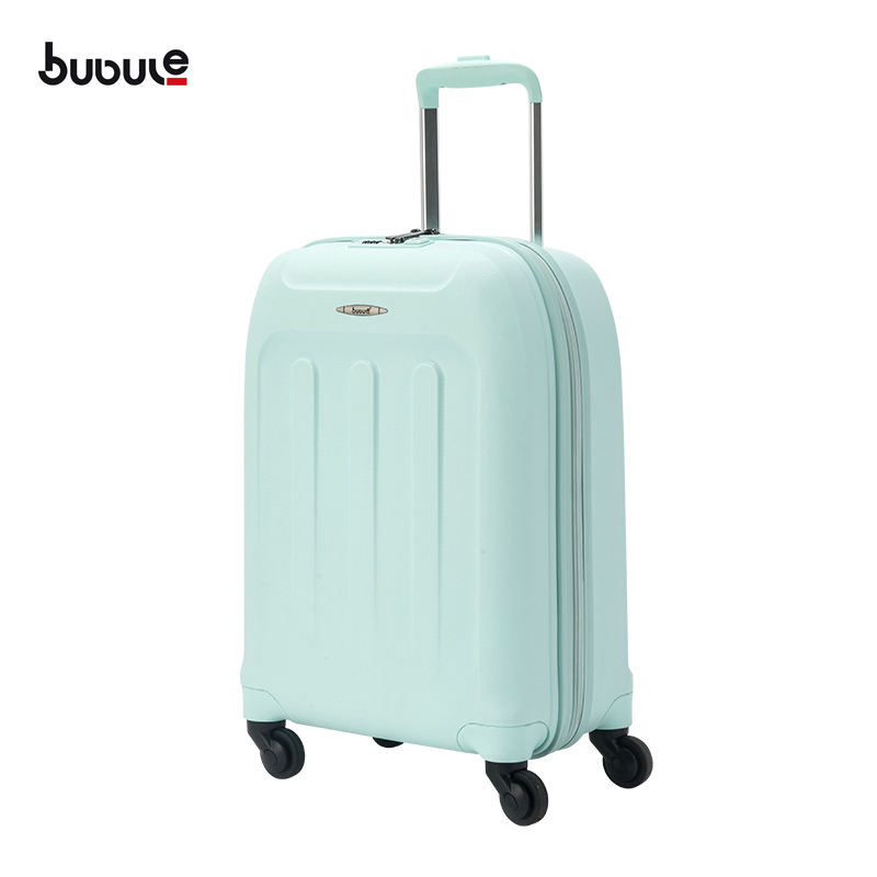 BUBULE 3PCS PP Suitcase Luggage Supplier Popular Spinner Travel Zipper Trolley Sets